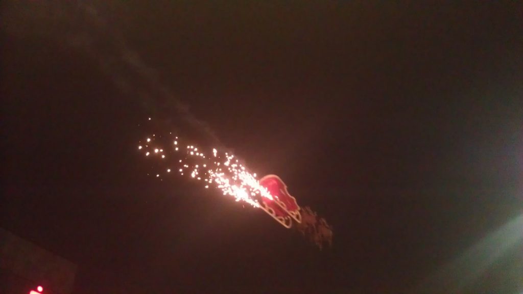 Look up in the sky!