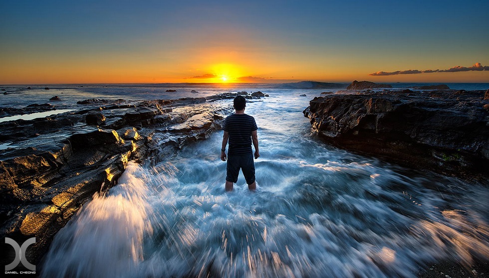 Self-portrait shot of Cheong (photograph rights exclusive to Daniel Cheong photography).