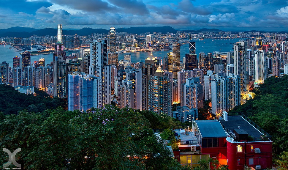 Cheong's photography of Hong Kong (rights exclusive to Daniel Cheong Photography).