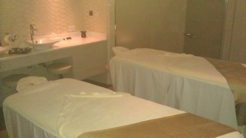 Couples massage room.