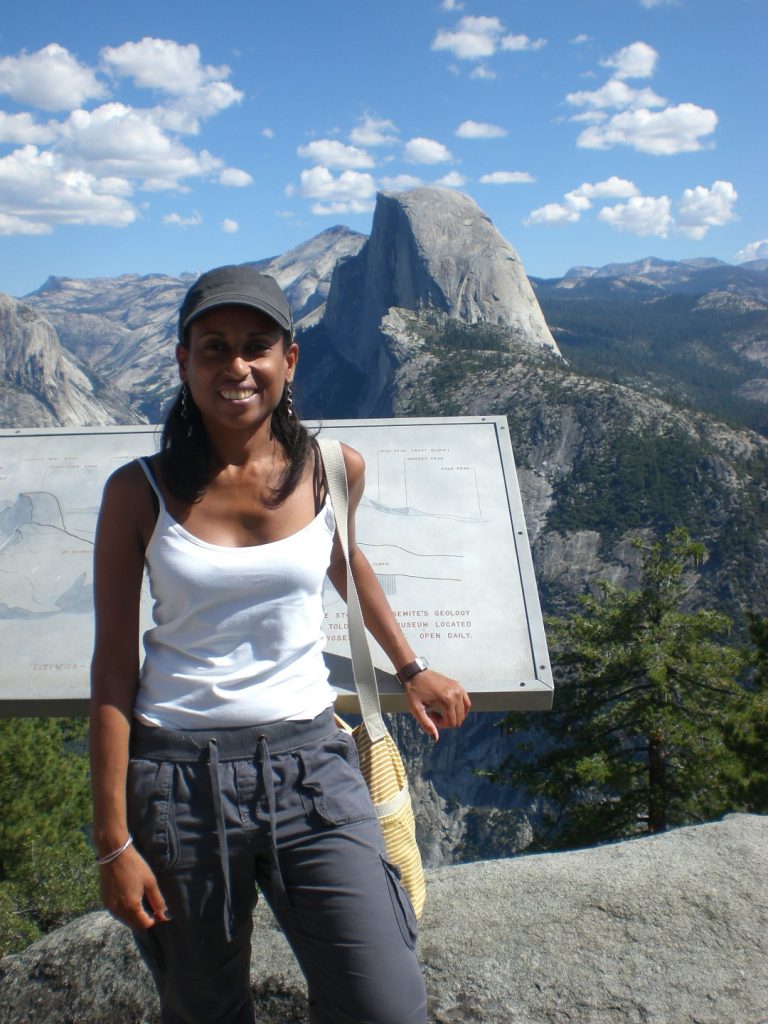 Nadeen at Yosemite National Park.