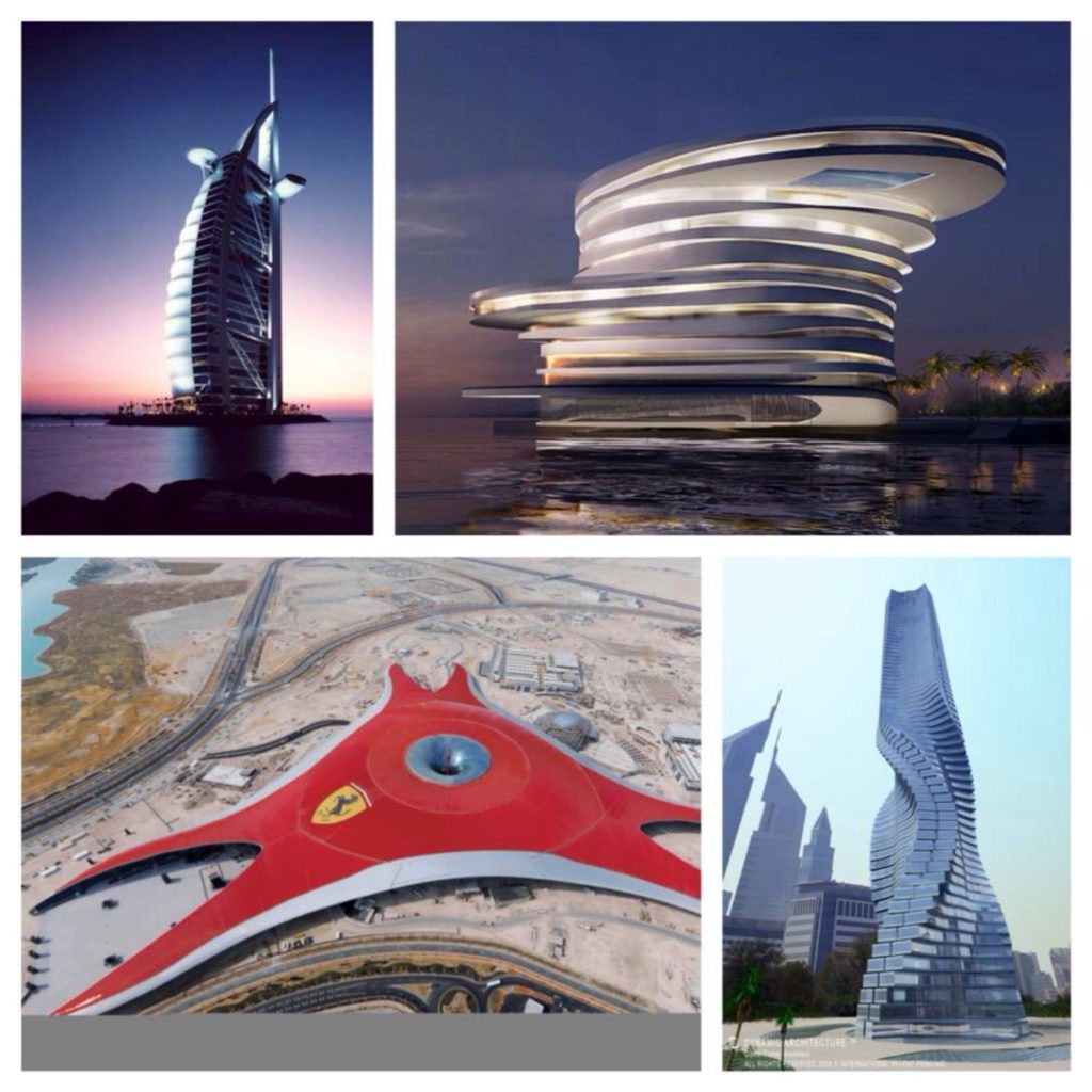 Dubai Architecture picture via Trover.com.