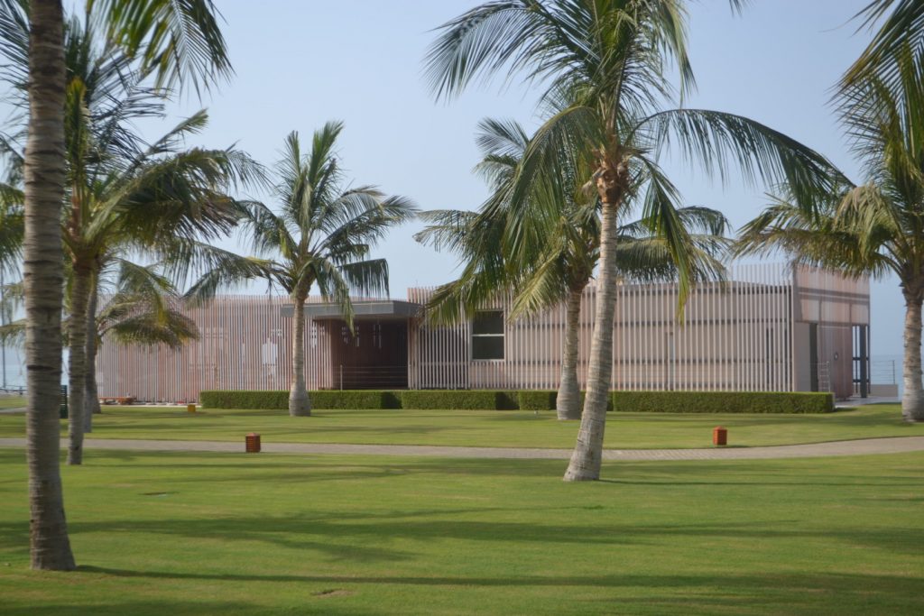 The water facilities center.