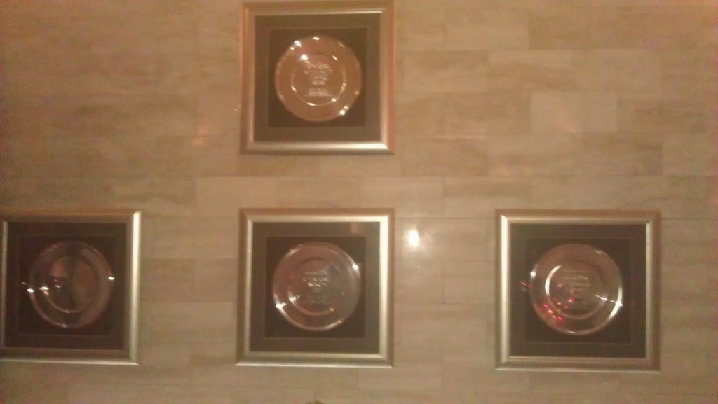 Award winning restaurant.