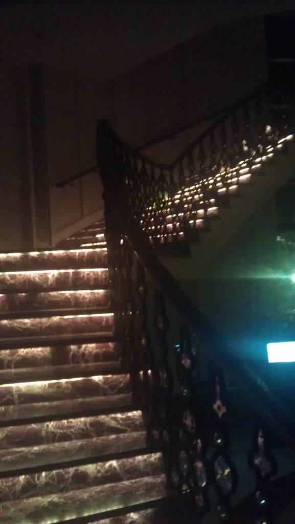 Stairway to he...uh I mean the Piano Bar.