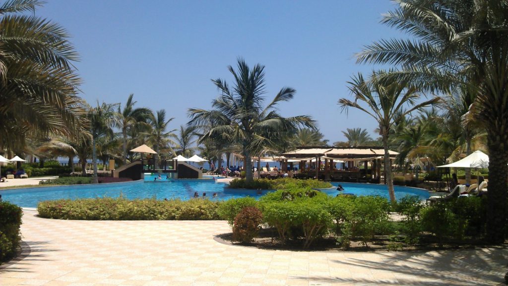 Pool at the Al Bandar Hotel.