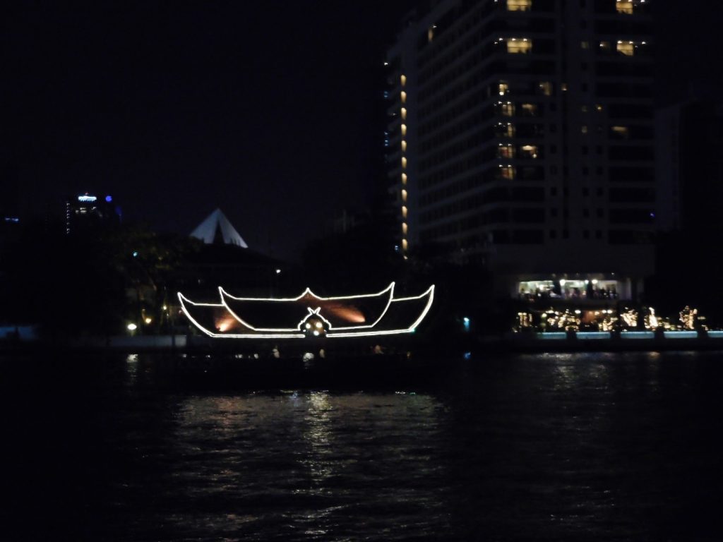 View of the restaurant from the hotel side.