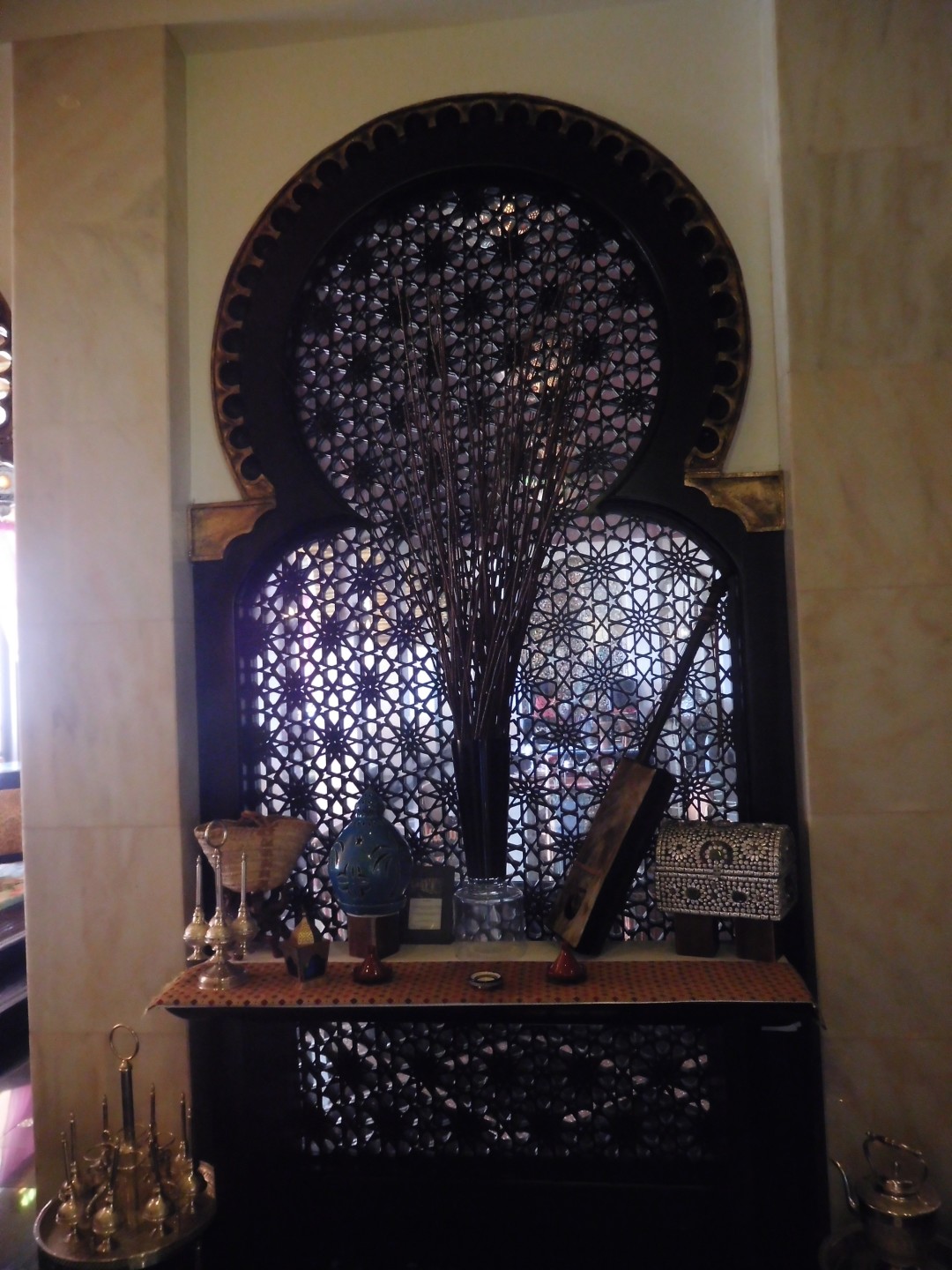Foyer of the restaurant.