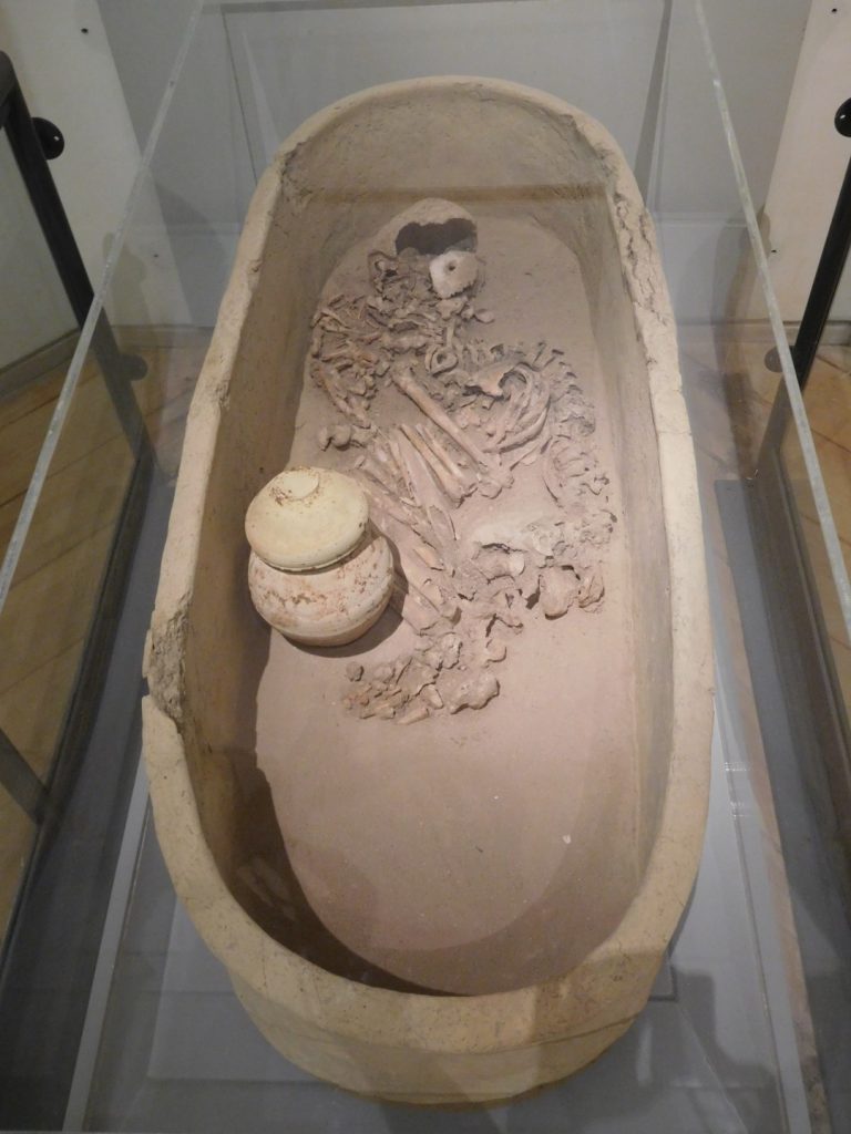 Ancient artifacts at the Bahrain National Museum.