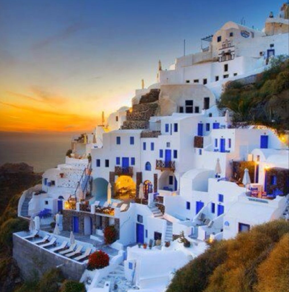 Gorgeous Santorini.