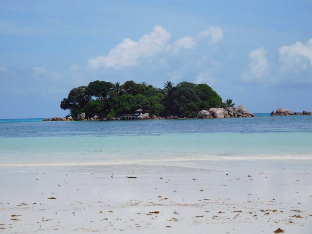 Pristine Praslin islands.