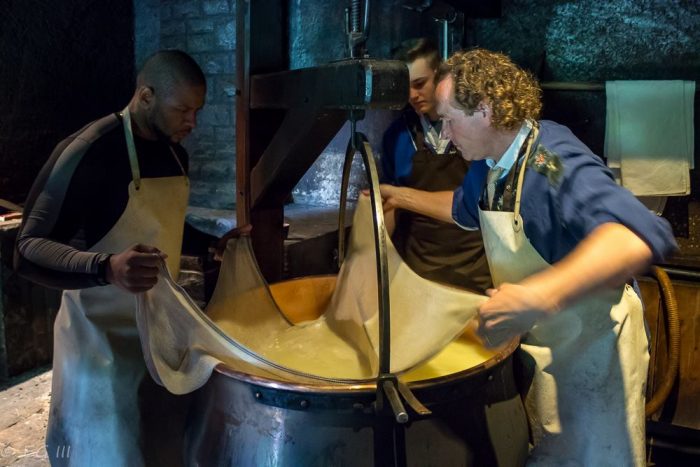 EG Green focused making cheese in Switzerland.