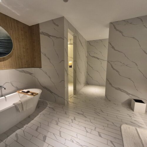 View of the bathroom. 